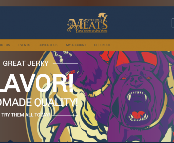 Mysterious Meats Website