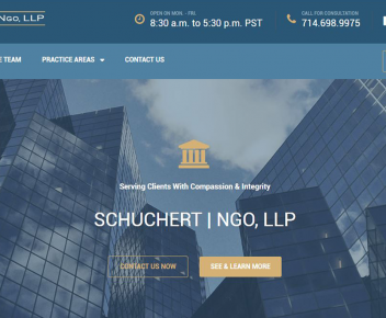 Schuchert | Ngo, LLP Website